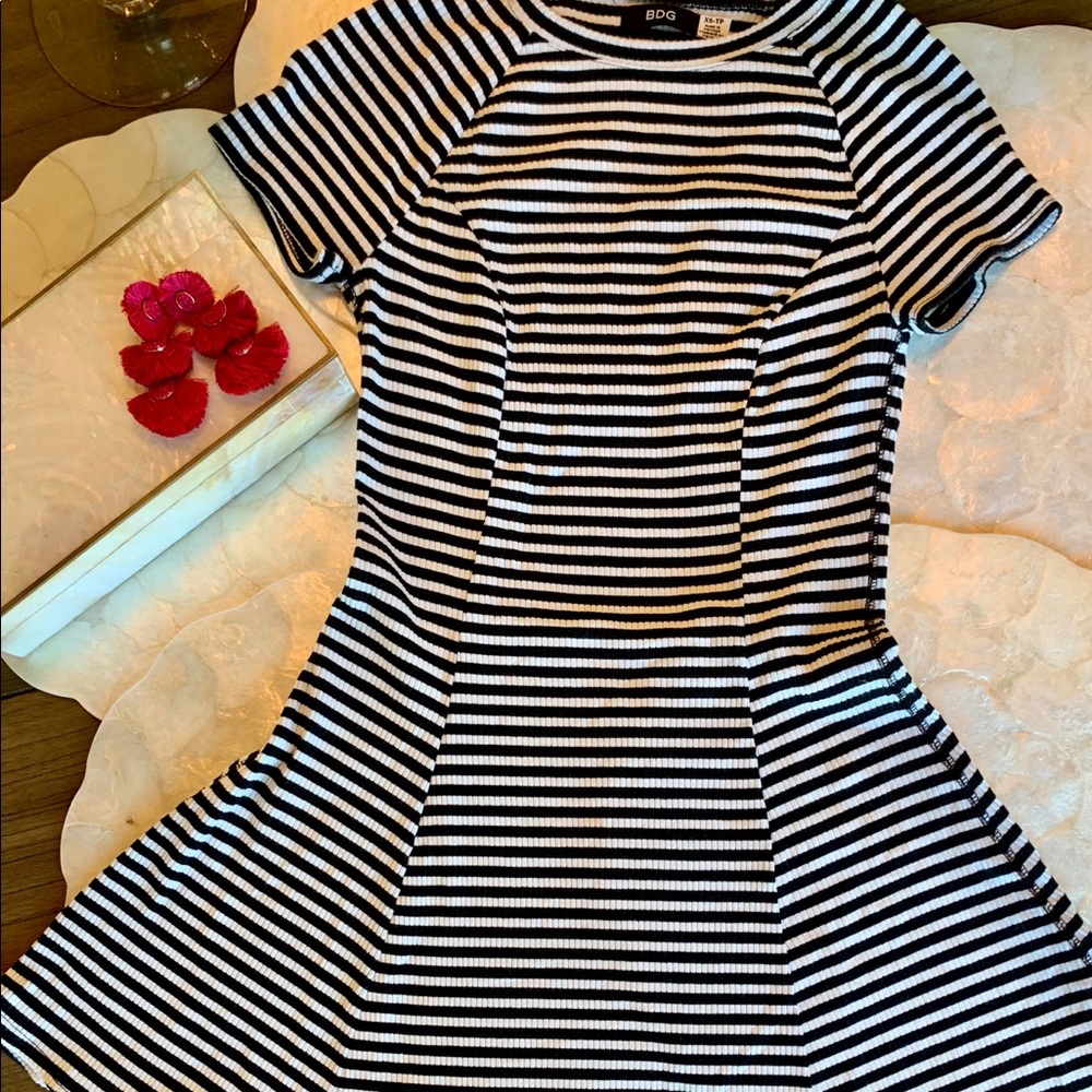 Urban Outfitters BDG Striped Mini Dress